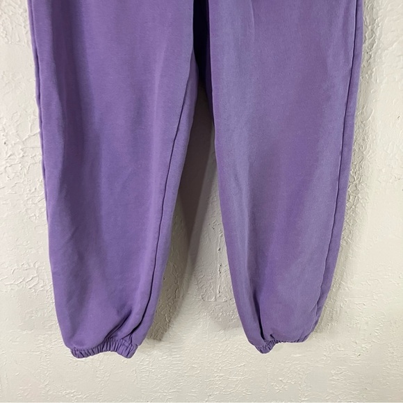 Krost The Austin Support Your Friends Cotton Sweatpants in Purple - Picture 7 of 13
